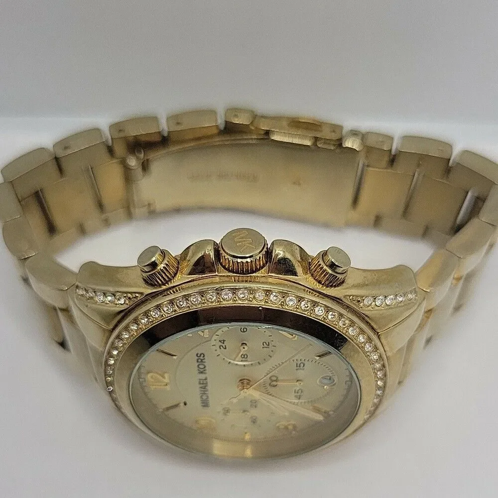 Michael Kors Bradshaw MK5605 Women Stainless Steel Analog Dial Wrist Watch AM697 - Picture 8 of 11